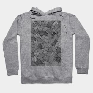 Zentangle Blocks - Black Lace Hoodie